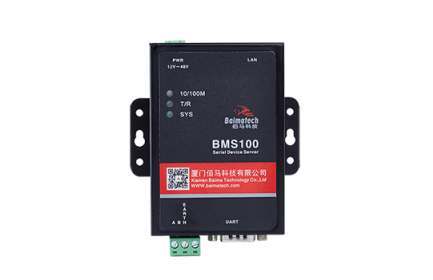 将串口数据转换成以太网数据，方便串口设备轻松接入局域网和因特网，实现远程管理与控制