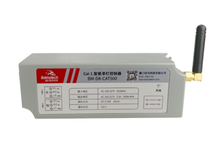 EbpayBM-DK-CAT500系列单/双灯控制器，基于4G/Cat.1通信技术，具有易实施、免布线、工作可靠、易于维护等优点，拥有灯具数据采集监测、在线管理、外接扩展等功能，主要应用于隧道照明、道路照明、园区照明、港口照明、商业照明等